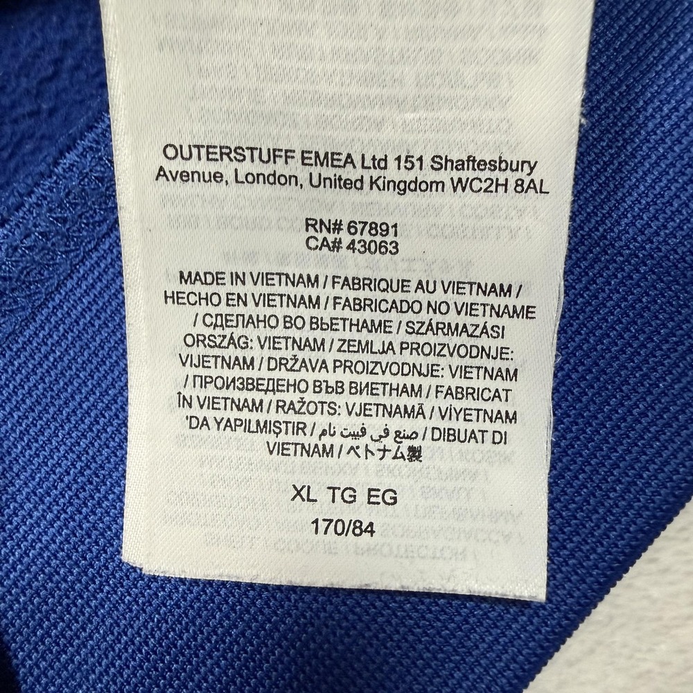 Golden State Warriors Hoodie Boys XL Blue NBA Basketball Nike Dri Fit Pullover - Picture 6 of 13